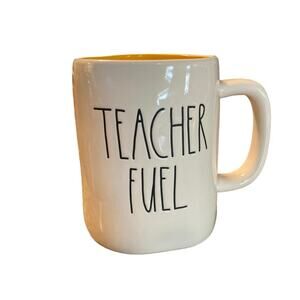 Rae Dunn TEACHER FUEL Mug